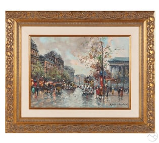 Antoine Blanchard 1910-1988 Parisian Oil Painting