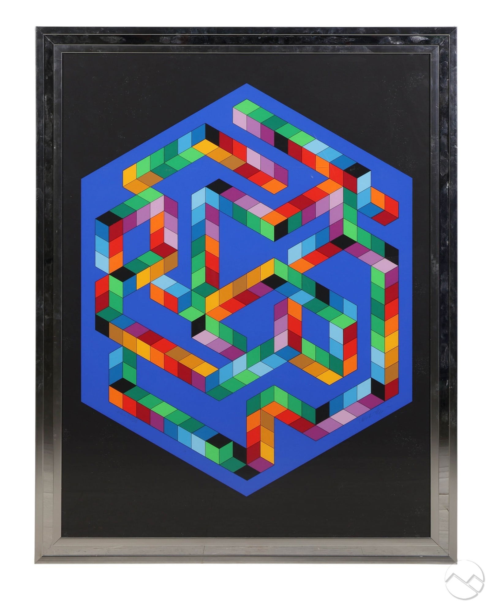 Victor Vasarely 1906-1997 Babel 3 LE Litho SIGNED (1 of 7)