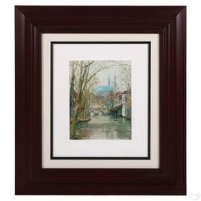 Thomas Kinkade 1958-2012 Charters Litho LE SIGNED