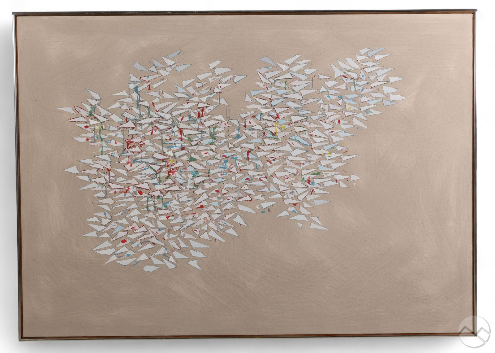 Robert Goodnough 1917-2010 White and Grey Painting (1 of 7)