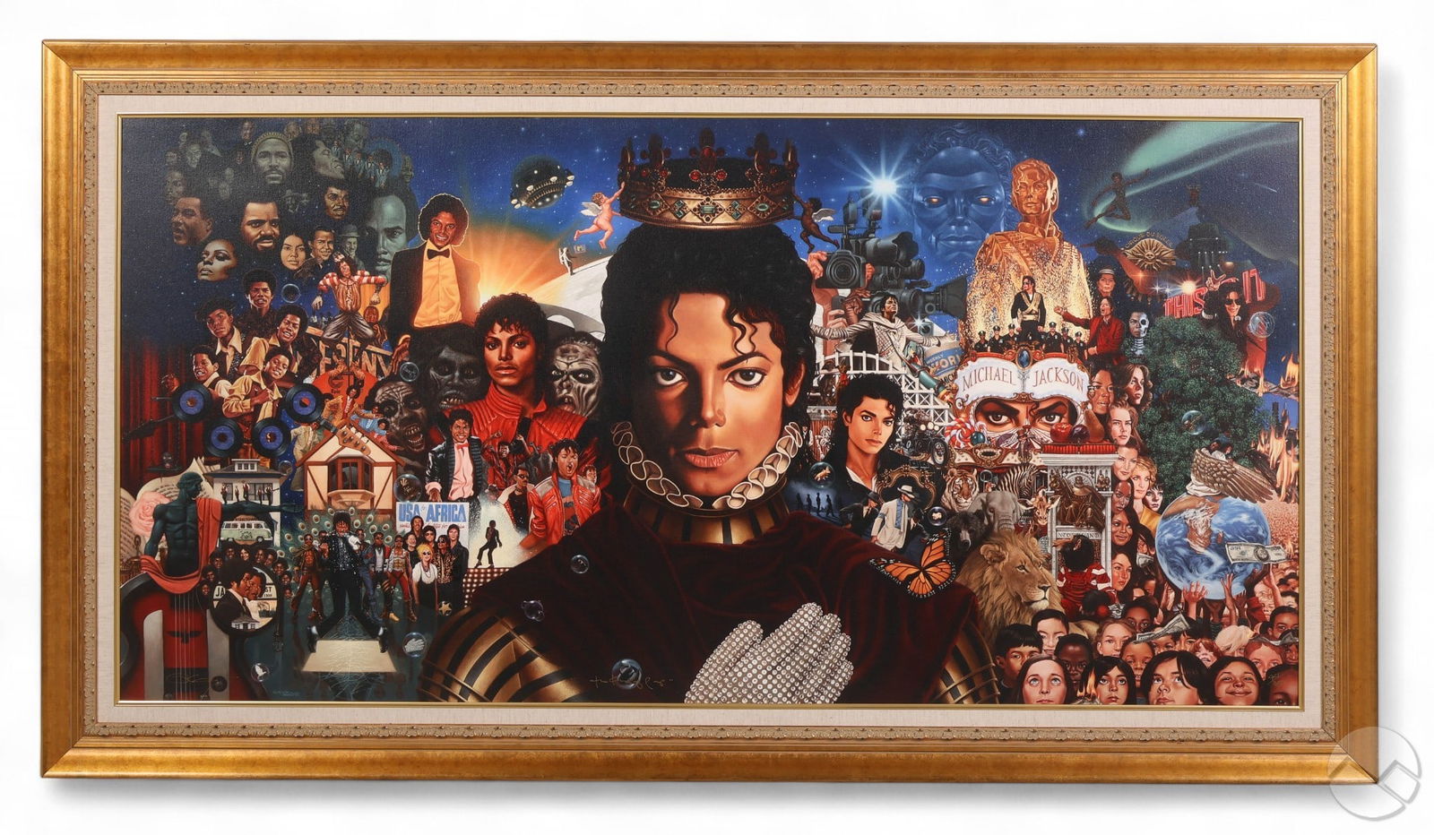 Kadir Nelson b.1974 King of Pop Giclee SIGNED (1 of 10)