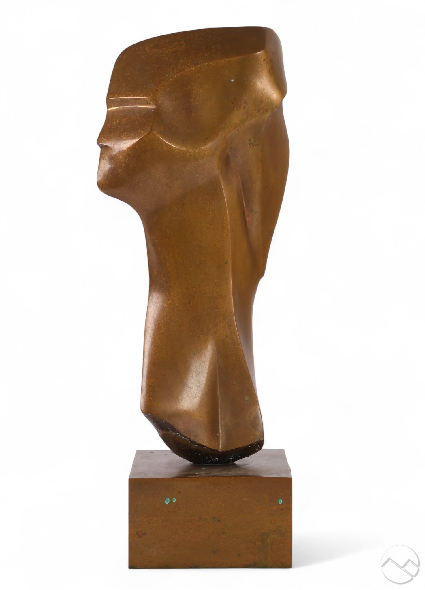 Anne Harris b1928 Modern Abstract Bronze Sculpture (1 of 7)