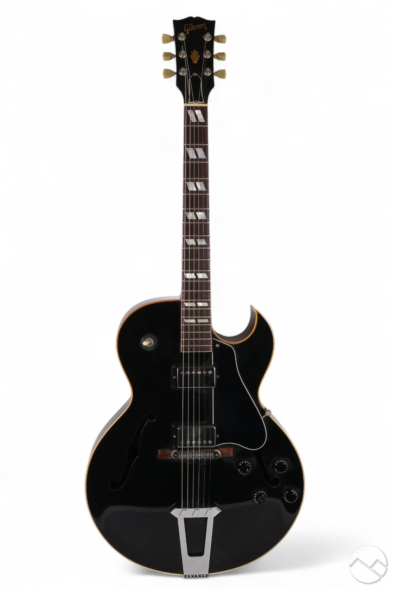Gibson ES-175 Hollowbody Ebony Electric Guitar (1 of 8)