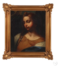 Felicia Italian Style Old Master Portrait Painting