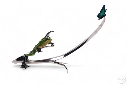 Tim FROGMAN Cotterill Bronze Papillon AP Sculpture