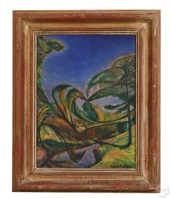 Arthur Schwieder 1884-1965 Landscape 1952 Painting