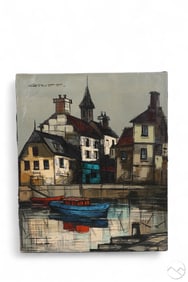 Edward Griff b.1947 Mid Century Landscape Painting