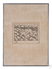 Artistide Maillol 1861-1944 Woodblock Print