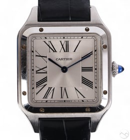 Cartier Santos-Dumont Stainless Steel Wristwatch