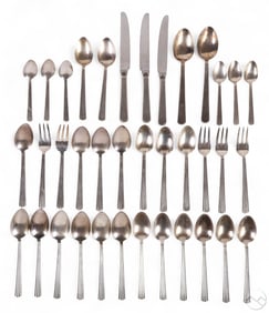 Sant Andrea Silverplate Viotti Flatware 37pc LOT