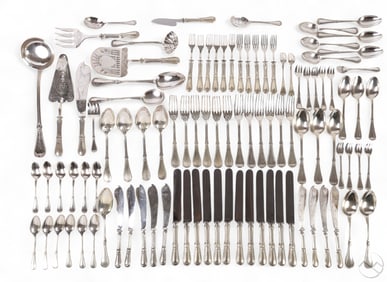 Christofle Antique French Silverplate Flatware SET