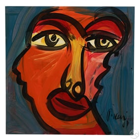 Peter Keil b1942 Modern Neo Expressionist Painting