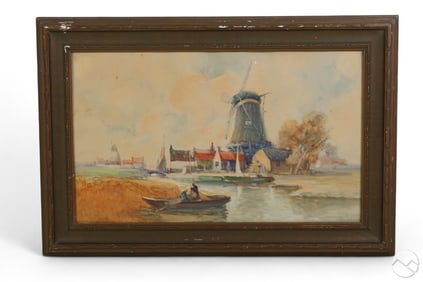 Francis W. Vreeland 1879-1954 Watercolor Painting