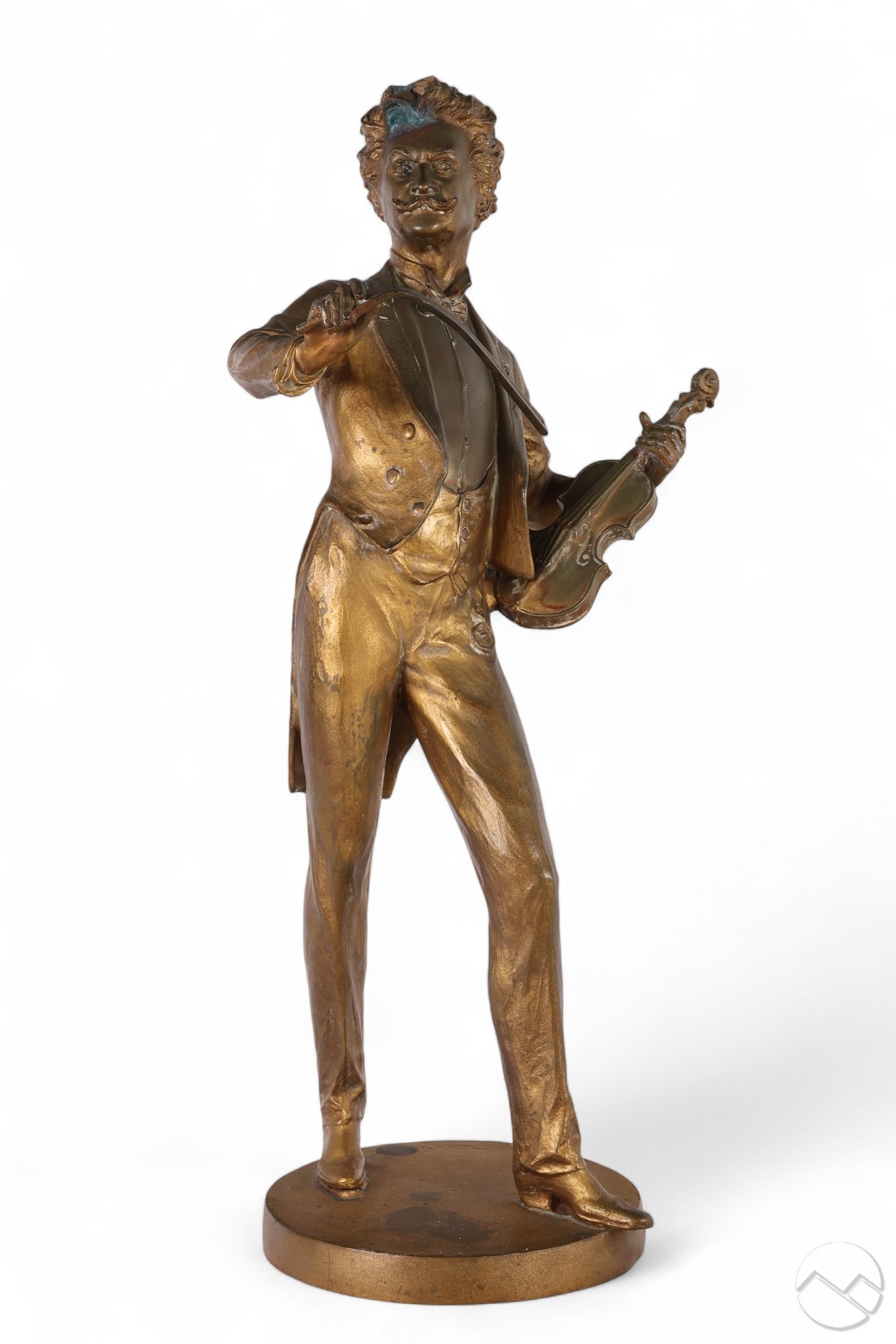 Elischer 1891-1966 Bronze Johan Strauss Sculpture (1 of 8)