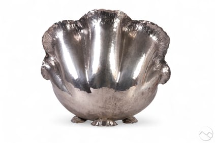 Christian Dior Shell Form Silverplate Wine Cooler