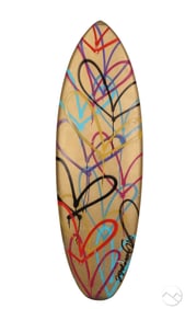 James Goldcrown 20/21C Bleeding Hearts Surf Board