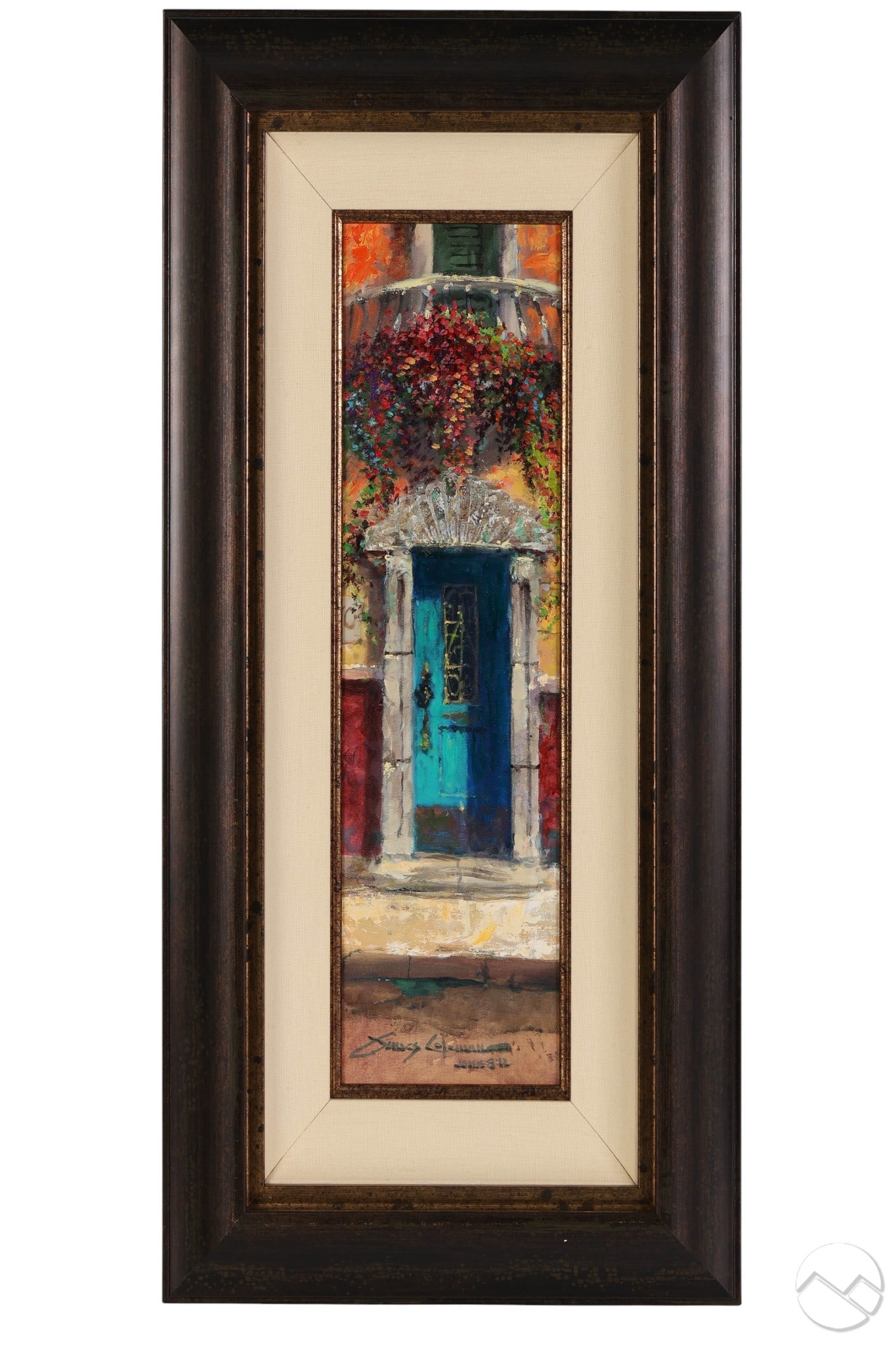 James Coleman b.1949 Another Life Doorway Painting (1 of 6)