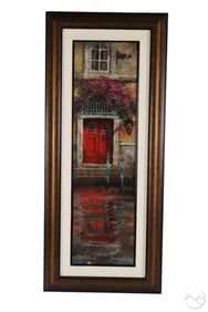 James Coleman b.1949 Red Door Scene Giclee SIGNED