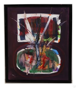 Norman Carton 1908-1980 Modern Abstract Painting