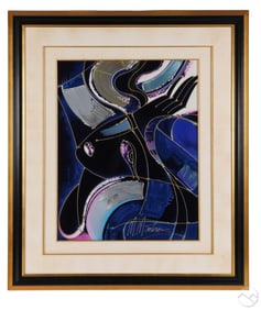 Martiros Manoukian b.1947 Figural Serigraph SIGNED