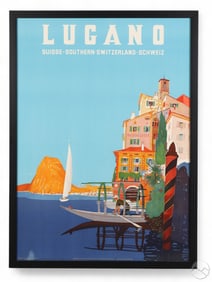 Trub & Cie Aarau Lugano Switzerland Travel Poster
