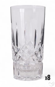 Waterford Crystal Lismore Highball Glasses 8pc SET