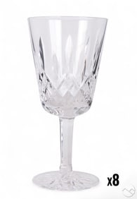Waterford Crystal Lismore Glass Water Goblets SET