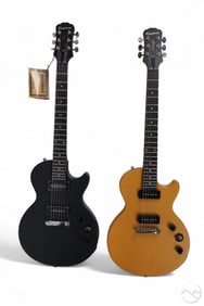 Epiphone Les Paul Electric Guitars & Cases 2pc LOT