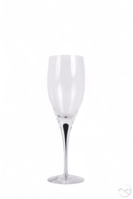 Orrefors Intermezzo Black Wine & Water Goblets 23p