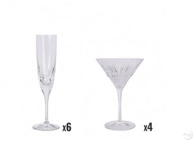 Waterford Lismore Encore & Diamond Barware 10p LOT