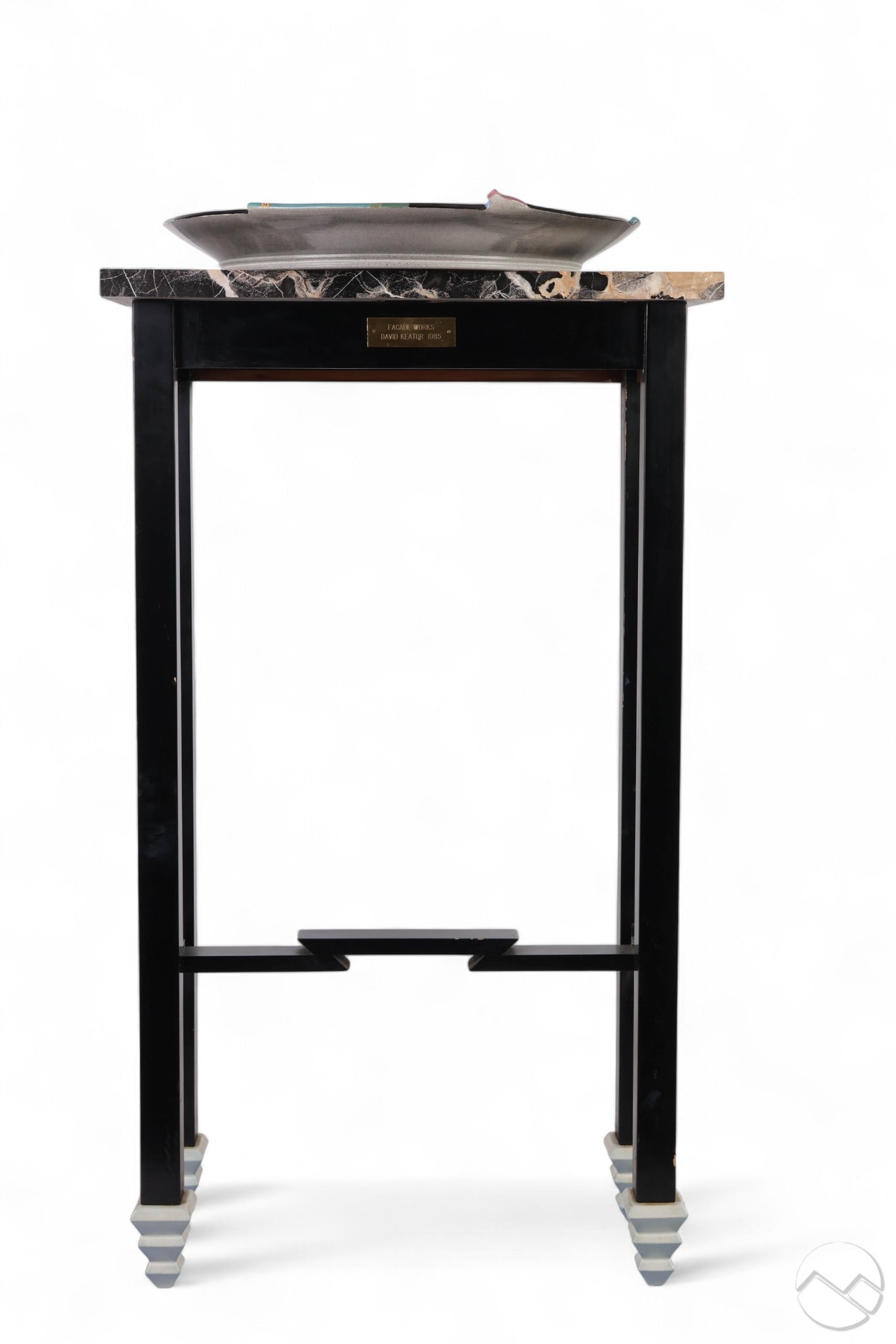 David Keator 1951-2016 Art Pottery Table & Charger (1 of 11)