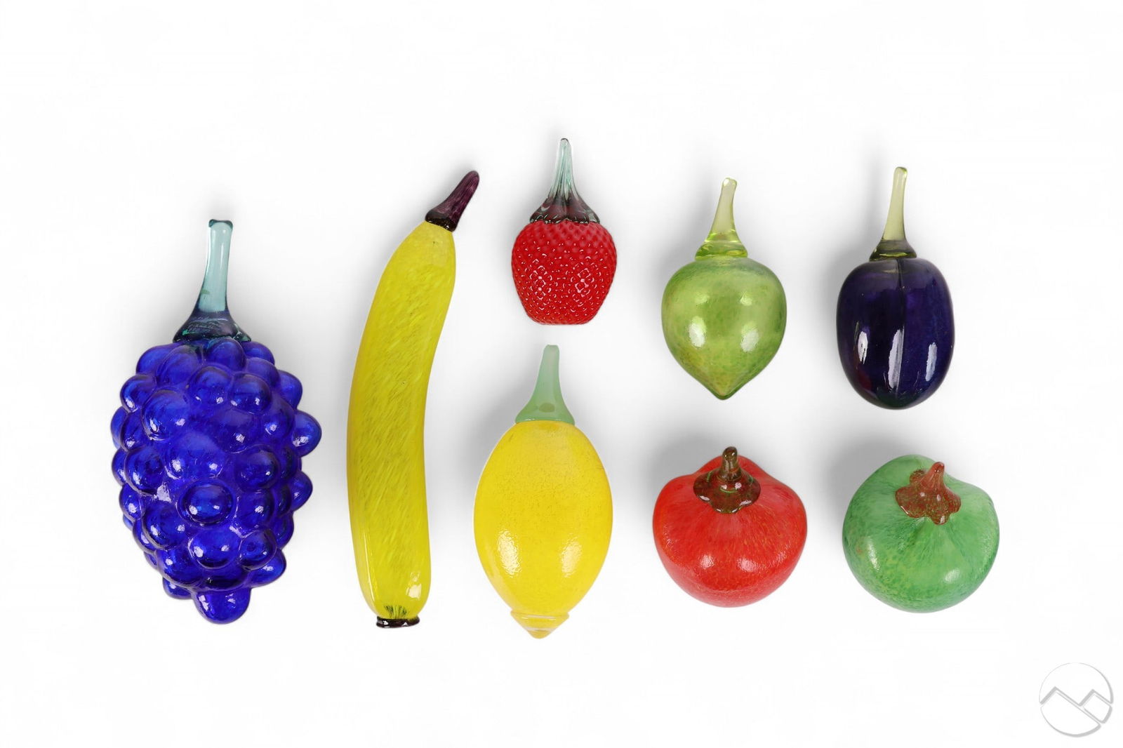 Kosta Boda Gunnel Sahlin Glass Fruit Sculpture LOT (1 of 9)