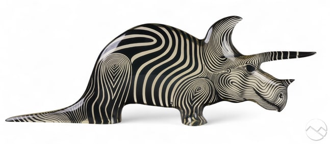 Abraham Palatnik 1928-2020 Triceratops Dinosaur