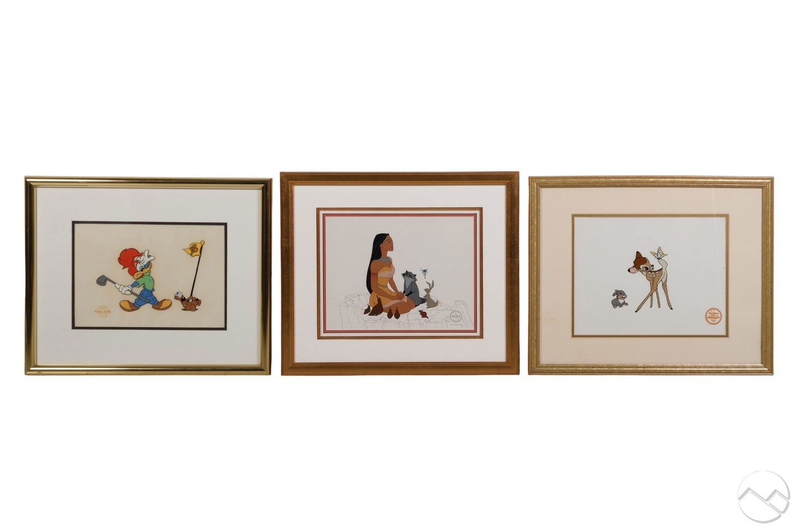 Bambi Woody Woodpecker & Pocahontas Serigraph Cels (1 of 13)