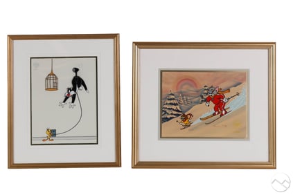 Warner Bros Tom Jerry Sylvester Tweety Color Cels