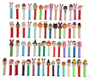 Santa Claus Easter Bunny Halloween Pez Dispensers