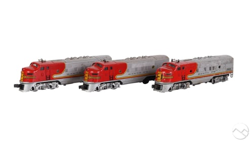 Lionel O Gauge Santa Fe Diesel Locomotive Trains