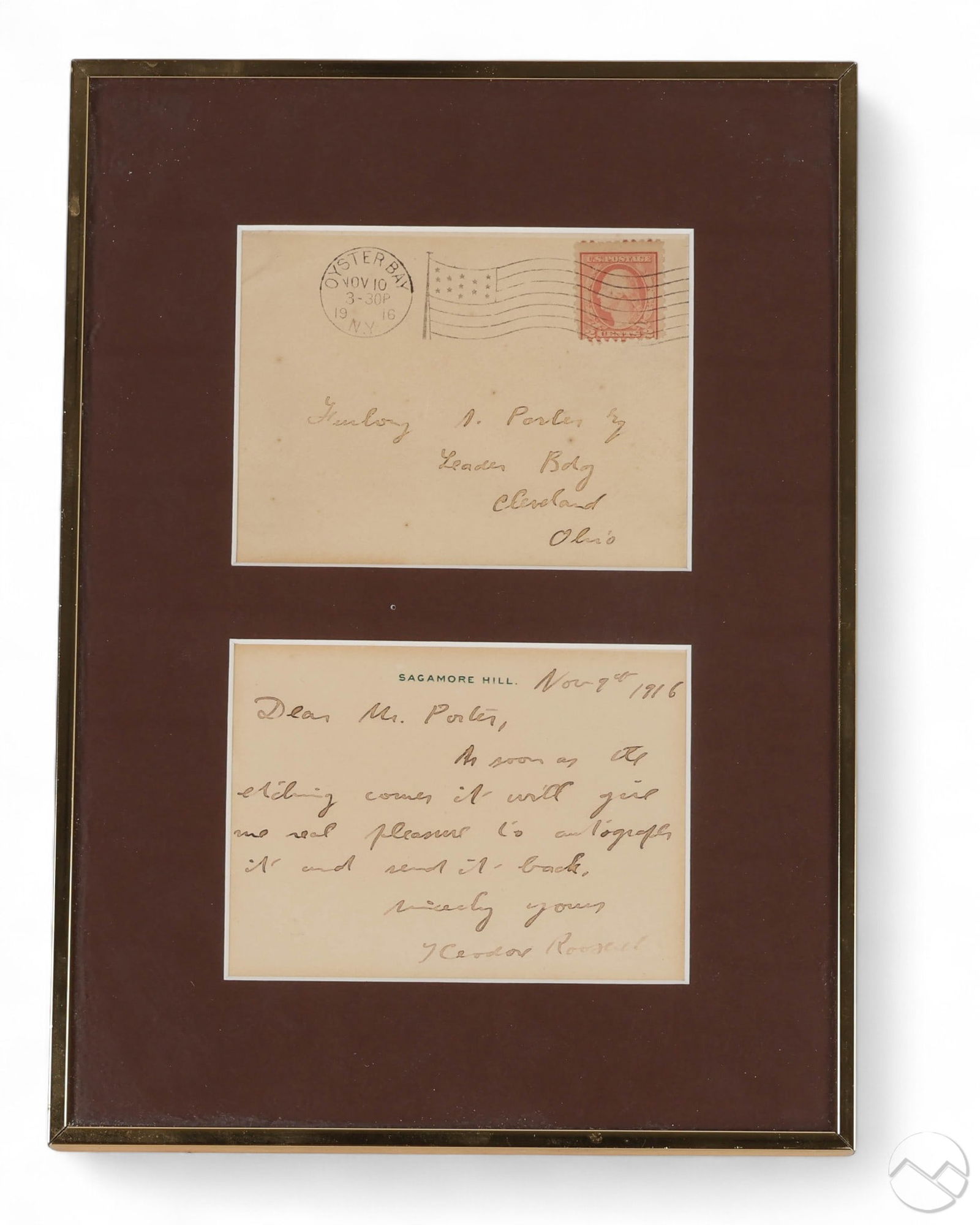 Theodore Roosevelt 1858-1919 AUTOGRAPHED Letter (1 of 6)