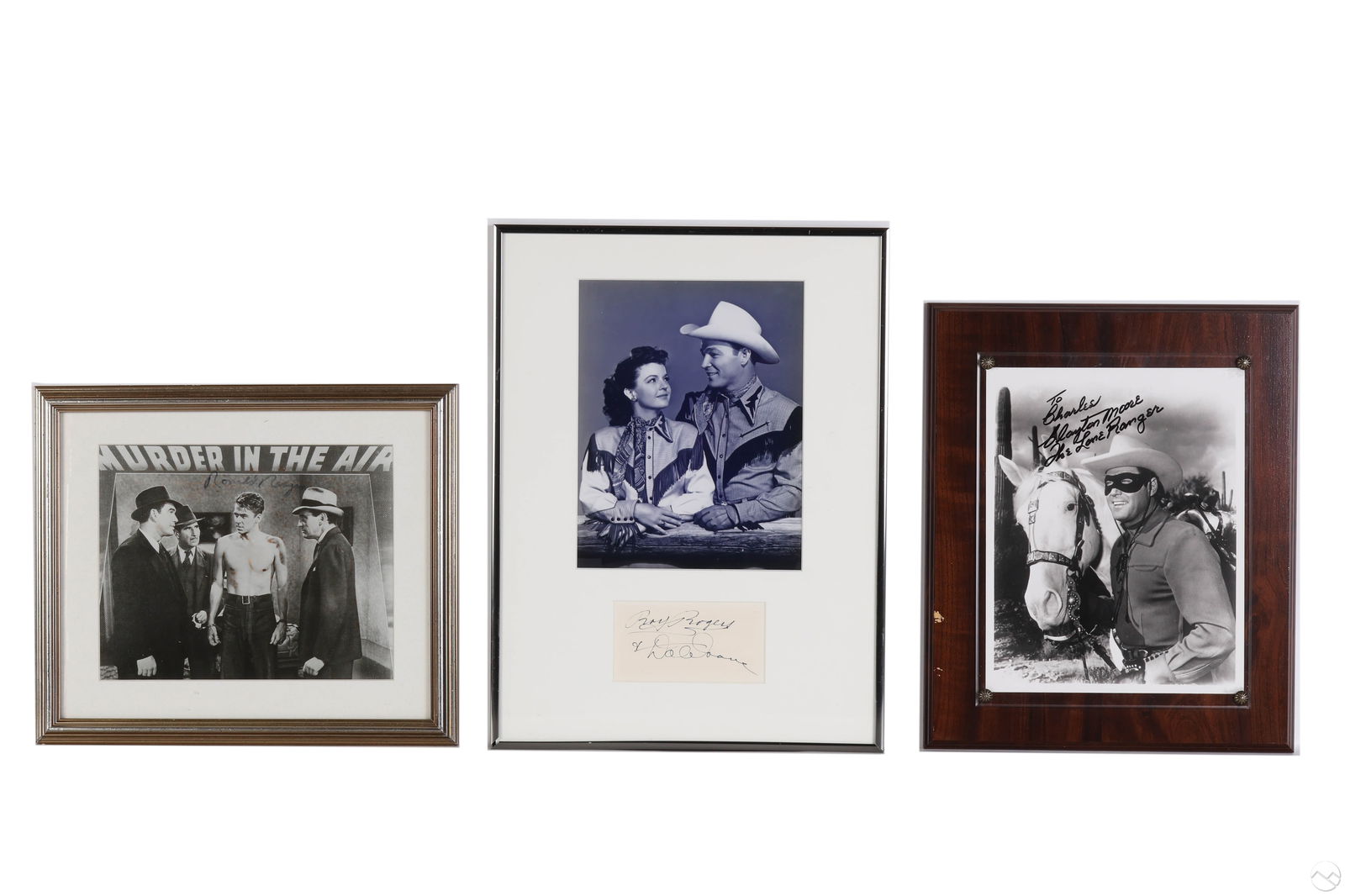 Reagan Lone Ranger Roy Rogers Autograph Photos LOT (1 of 7)