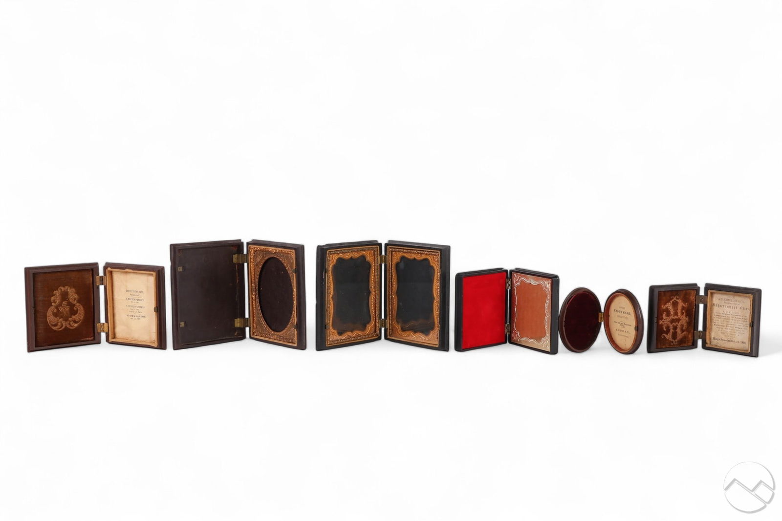 Ambrotype Daguerreotype Thermoplastic Cases 6p LOT (1 of 7)