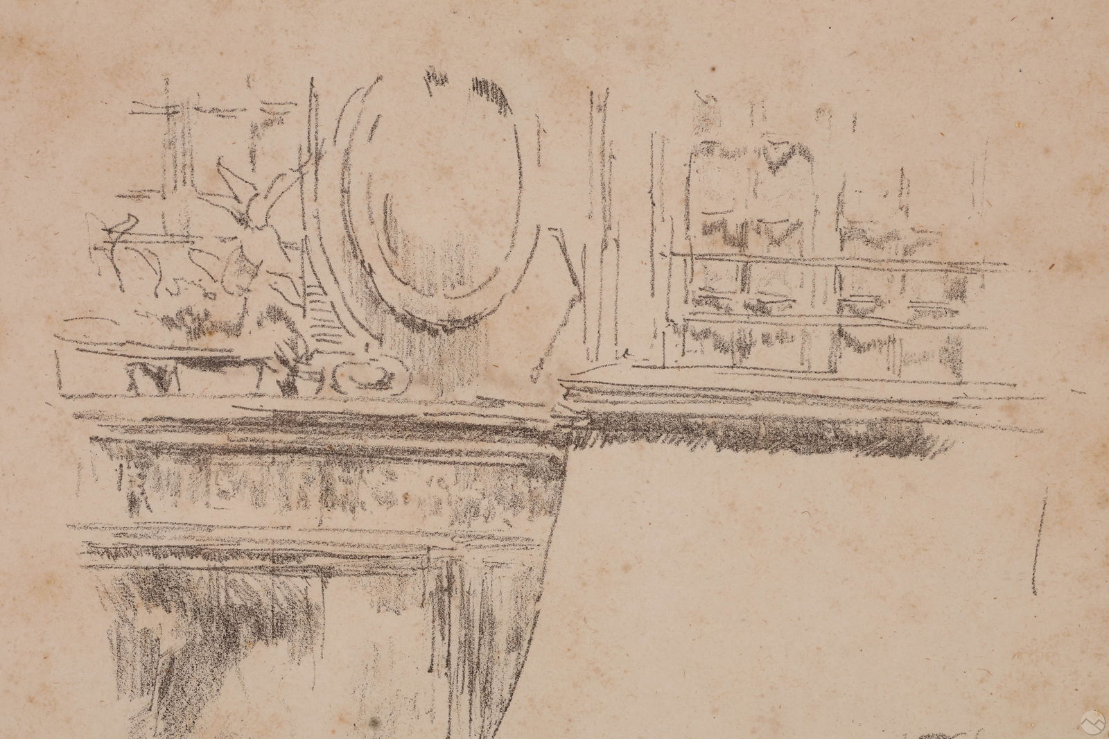 James A.M Whistler 1834-1903 Grenelle Print SIGNED (1 of 4)