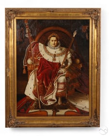 Napoleon Painting after Jean-Auguste-Dominique