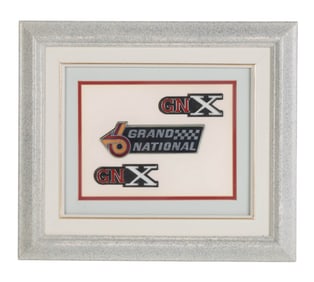 1987 Buick Grand National / GNX Metal Emblems LOT