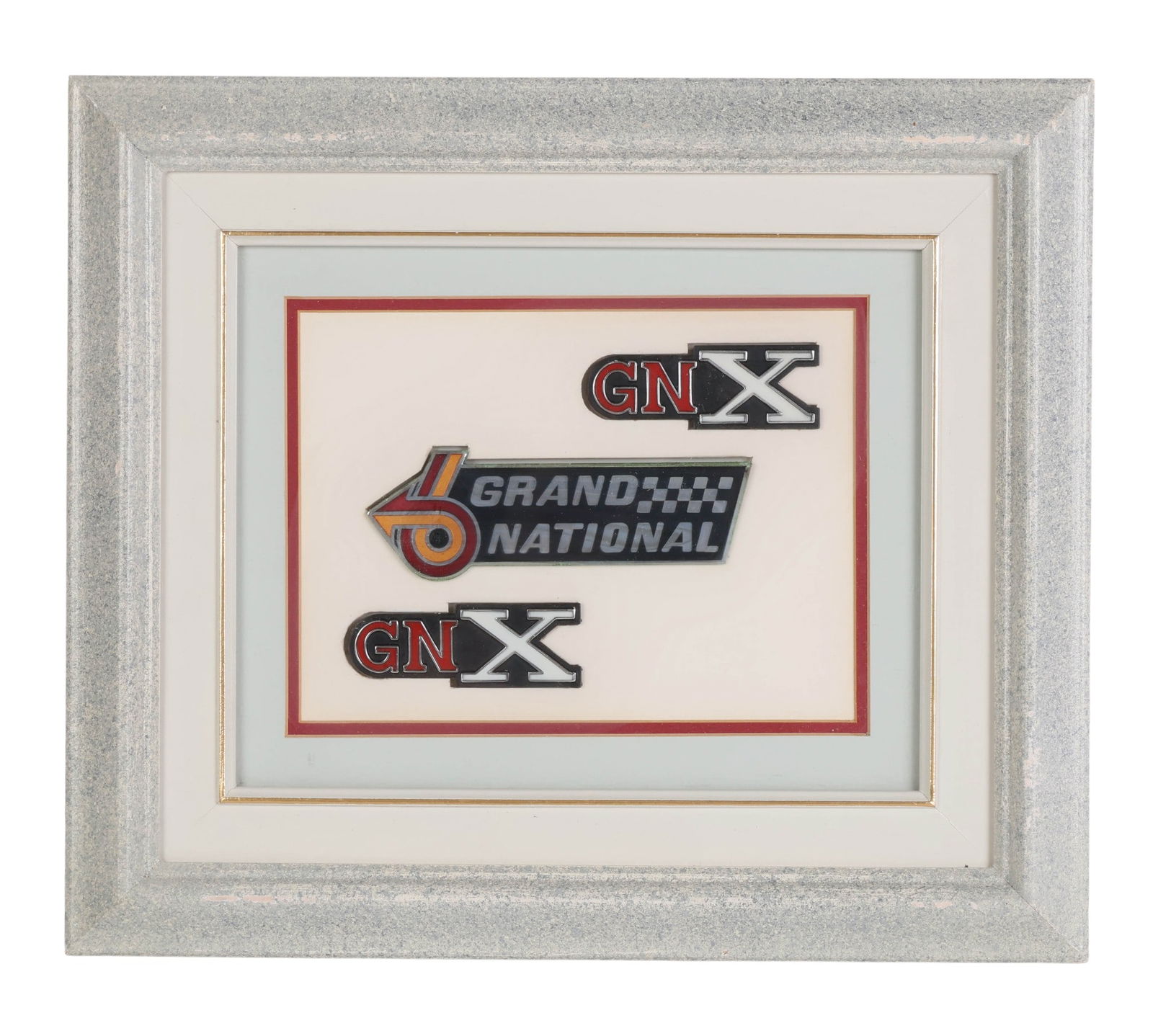 1987 Buick Grand National / GNX Metal Emblems LOT (1 of 6)