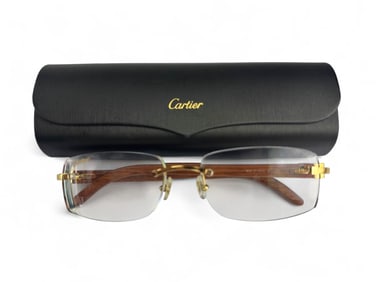 Cartier French Designer Eyeglass Sunglass Frames