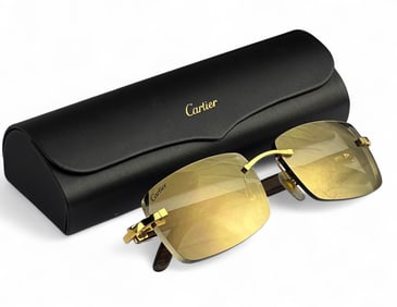 Cartier French Designer Eyeglass Sunglass Frames