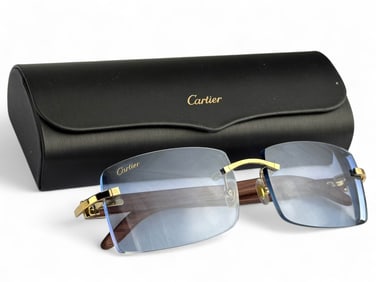 Cartier French Designer Eyeglass Sunglass Frames