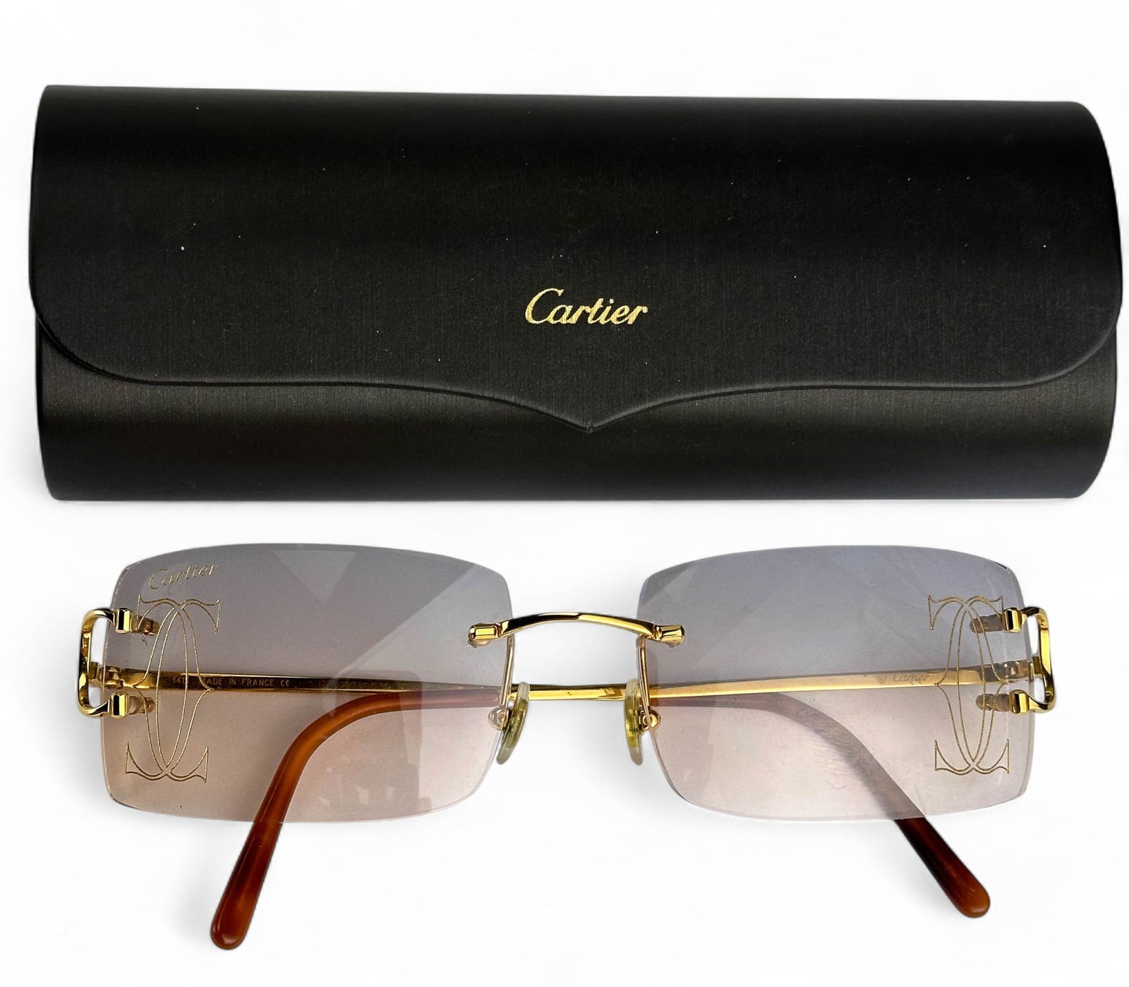 Cartier French Designer Eyeglass Sunglass Frames (1 of 8)