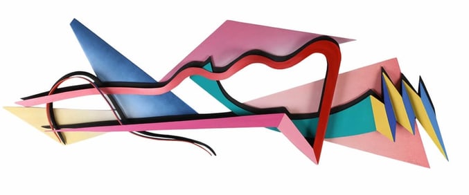 Raymond Karpuska b.1952 Memphis Style Sculpture