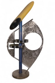 Raymond Karpuska b.1952 Abstract Steel Sculpture
